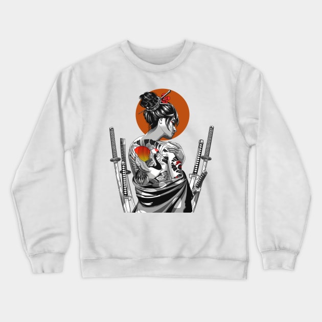 Irezumi III Crewneck Sweatshirt by Heymoonly